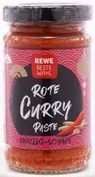 Mängden socker i Curry Paste rot  würzig scharf