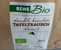 Mängden socker i dunkle, kernlose Tafeltrauben