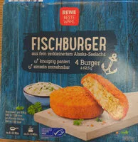 Mängden socker i Fischburger