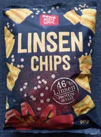 Mängden socker i Rewe Beste Wahl Linsen Chips
