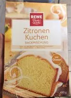 Mängden socker i Zitronen Kuchen (Backmischung