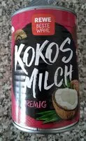 Mängden socker i Kokosmilch Cremig