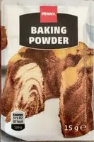 Mängden socker i Baking powder