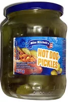 Mängden socker i Hot dog pickles