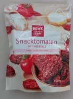 Mängden socker i Snacktomaten mit Meersalz