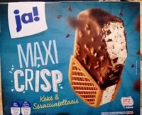 Mängden socker i Maxi Crisp Keks und Stracciatellaeis