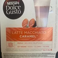 Mängden socker i Latte Macchiato Caramel