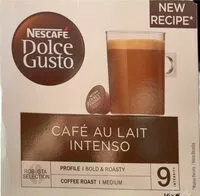 Mängden socker i Cafe au lait intenso