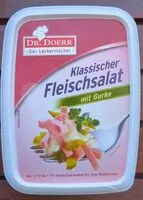 Mängden socker i Klassischer Fleischsalat mit Gurke