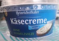 Mängden socker i Käsecreme Natur