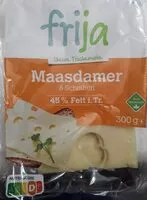 Mängden socker i Maasdamer