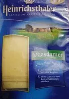 Mängden socker i Heinrichsthaler Maasdamer