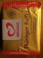 Mängden socker i Thüringer Butter