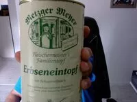 Mängden socker i Erbseneintopf