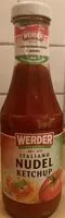 Mängden socker i Werder Ketchup Nudel