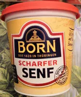 Mängden socker i Scharfer Senf