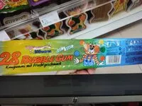 Mängden socker i Kaugummi süß und bunt