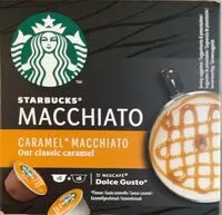 Mängden socker i Starbucks latte al caramello