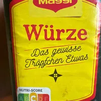 Mängden socker i Maggi Würze