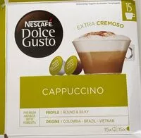 Mängden socker i Cappuccino