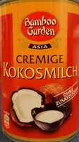 Mängden socker i Cremige Kokosmilch