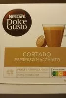 Mängden socker i Cortado nescafé dosette