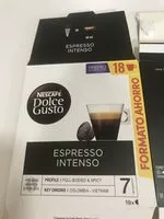 Mängden socker i espresso intenso