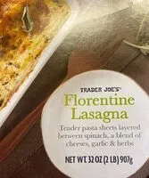Mängden socker i Florentine lasagna