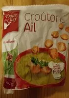 Mängden socker i Croûtons Ail