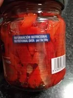 Mängden socker i pimientos rojos