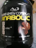 Mängden socker i Anabolic Whey Complex 750G Addict-chocolat