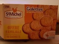 Mängden socker i Galettes