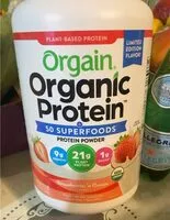 Mängden socker i Organic protein powder