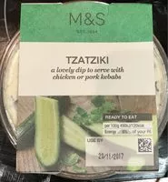 Mängden socker i Tzatziki ou Lamb & Chicken Koftas