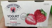 Mängden socker i Yogurt intero fragola