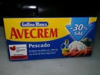 Mängden socker i Avecrem pescado