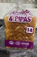 Mängden socker i Pan de molde semillas y pipas