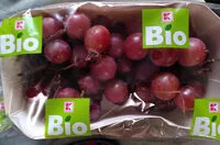 Mängden socker i Bio Tafeltrauben rot kernlos