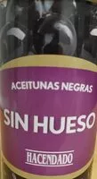 Mängden socker i Aceitunas negras sin hueso