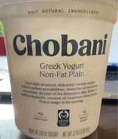 Mängden socker i Greek yogurt non-fat plain