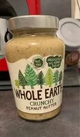 Mängden socker i Crunchy peanut butter