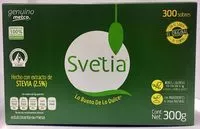 Mängden socker i Svetia (Stevia)