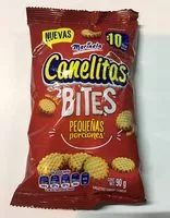 Mängden socker i Canelitas Bites Marinela