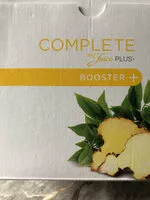 Mängden socker i Booster + juice plus