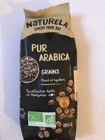 Mängden socker i Café pur arabisa grains
