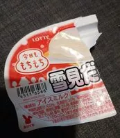 Mängden socker i 雪見だいふく