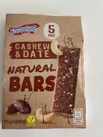 Mängden socker i Cashew dattel riegel