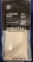 Mängden socker i Shirataki dried Konjac Rice