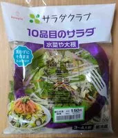 Mängden socker i 10品目のサラダ