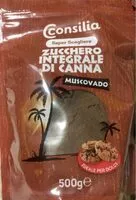 Mängden socker i Zucchero integrale di canna